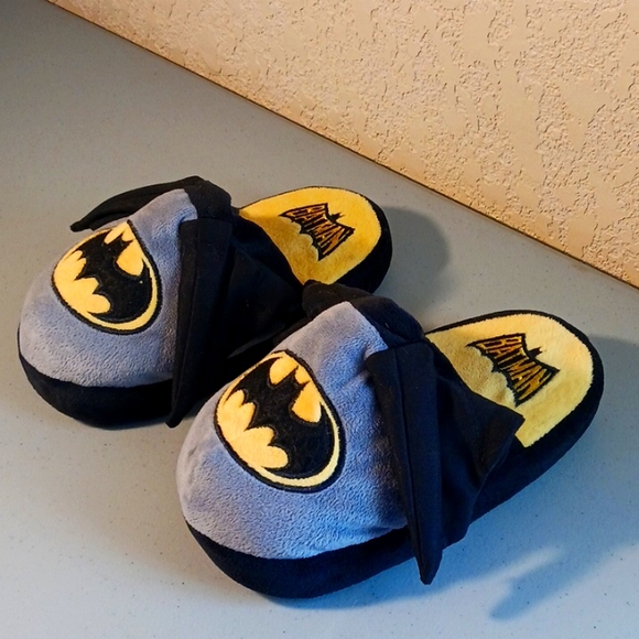 Other - Batman Slippers Kids Size Small/Medium #eshopchicago
